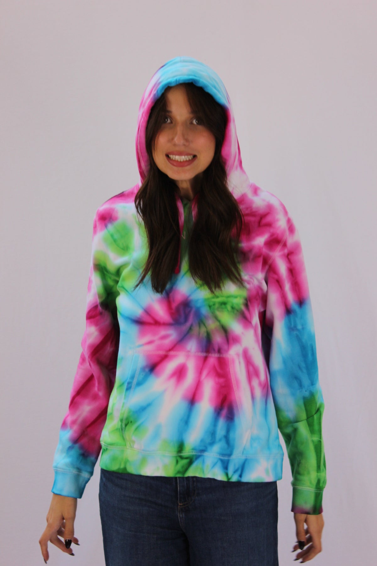 Sudadera Tie Dye con capucha