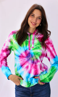 Sudadera Tie Dye con capucha